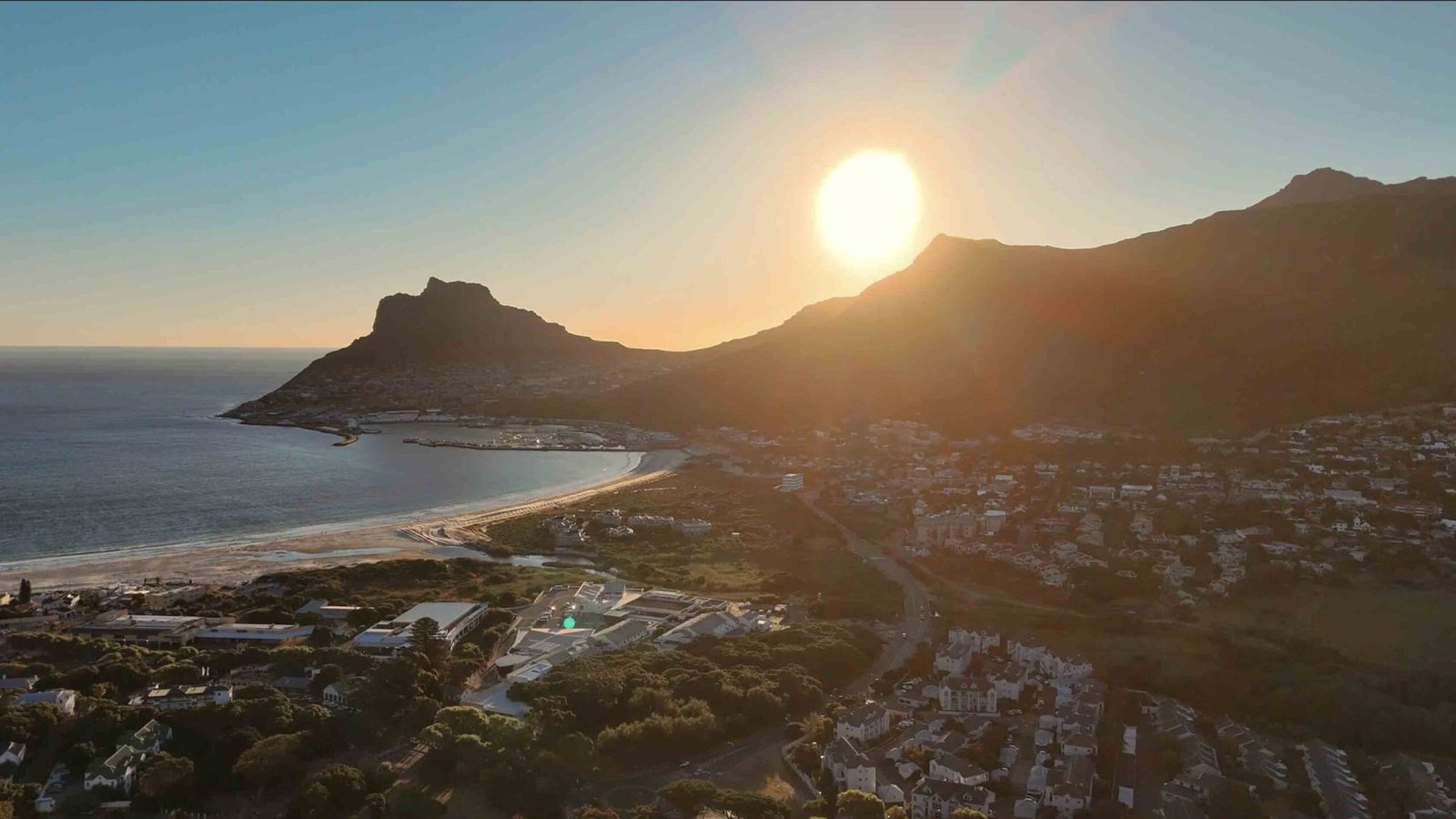 Evening falling over Hout Bay, calm and unhurried